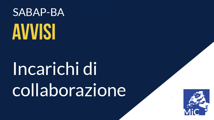 Avviso di selezione per il conferimento di incarichi di collaborazione per l’anno 2024, ai sensi dell’art. 7, comma 6, del D.Lgs. 30 marzo 2001, n. 165, e ss. mm. e ii, per le seguenti figure professionali: n. 2 assistenti di cantiere; n. 2 archeologi; n. 1 architetto; n. 2 storici dell’arte; n. 2 restauratori, per un totale di n. 9 (nove) incarichi